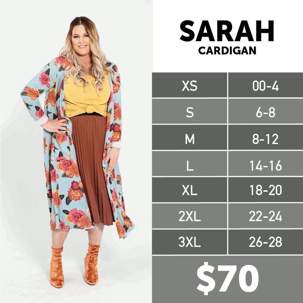 Lularoe Sarah duster - Picture 8 of 8